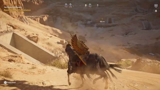 Assassin's Creed Origins Curse of the Pharaohs Walkthrough Part 14 - ENDING + FINAL BOSS смотреть онлайн