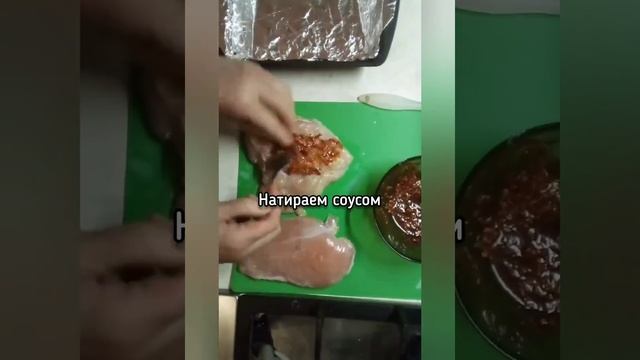 Пастрома из куриной грудки по-быстрому, запеченная/ pastroma #пастрома #пастромакуриная смотреть онлайн