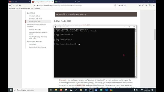 Installer Node-Red en local (Windows 10) смотреть онлайн