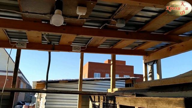 Обзор крольчатника, зима 2020. часть 1.