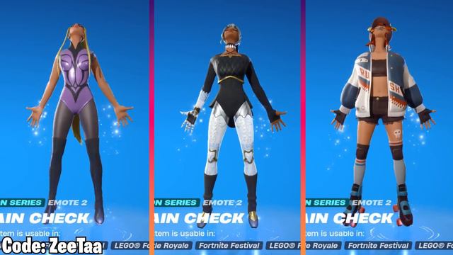 NEW Fortnite Leaked Emotes Looks Amazing With Leaked Skins (Lady Gaga, Katt, PJ..) смотреть онлайн