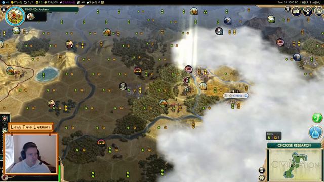 Let's Play Civilization 5 - Episode 1.3 - The Wrath of the Huns смотреть онлайн