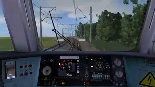Trainz Simulator 2012 ЭД4М-0461 Москва-Икша