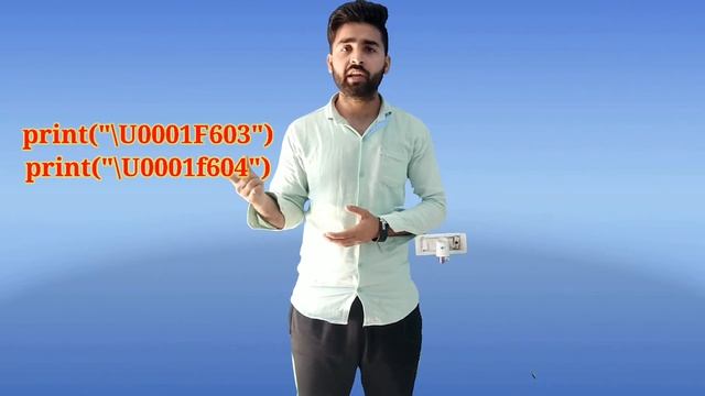 //create emoji in python//how to print emoji in python// #short #python смотреть онлайн
