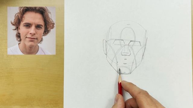 How to start Drawing a Portrait with the Loomis Method | A Beginners Guide смотреть онлайн
