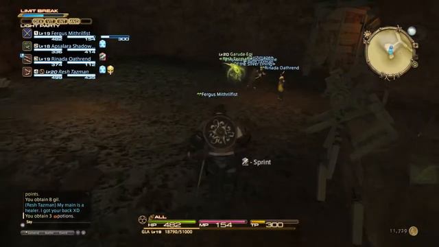 Final Fantasy XIV: A Realm Reborn, PS4 free trial, part 53 смотреть онлайн
