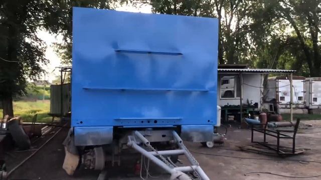 Получился классный прицеп зерновоз!!!