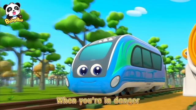 Super Rescue Team On The Railroad | Super Panda Cartoon | Super Train | Kids Song | BabyBus смотреть онлайн