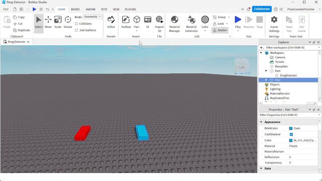 Roblox Drag Detectors (DragDetector) смотреть онлайн