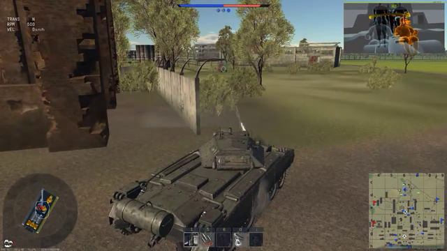 War Thunder tanques 2.7 british 4 kills y peazo talisman смотреть онлайн