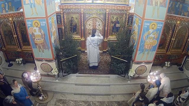 6 января 2023 г. Всенощное бдение. Трансляция из храма Державной иконы Божией Матери смотреть онлайн