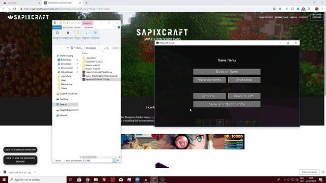 HOW TO INSTALL A MINECRAFT RESOURCE/TEXTURE PACK IN 1.13.2 - SAPIXCRAFT TUTORIAL | VKAY смотреть онлайн