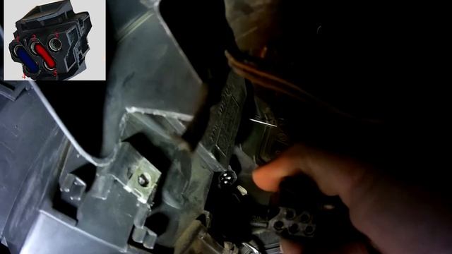 Замена Ежа (резистора печки) на BMW e39 смотреть онлайн