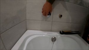 Установка смесителя для ванной