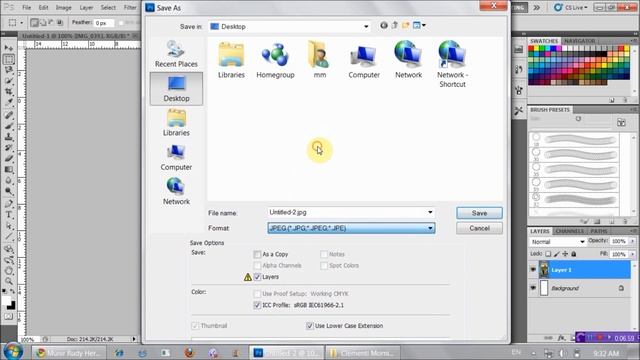 How to make a full Facebook profile picture with Photoshop смотреть онлайн