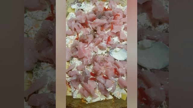 ЗАПЕКАНКА С ИНДЕЙКИ, КАРТОФЕЛЯ, МОРКОВИ С ЗЕЛЕНЬЮ ВСЕГО ЗА 50 МИНУТ В ДУХОВОЧКЕ! ОЧЕНЬ НЕЖНАЯ! ? смотреть онлайн