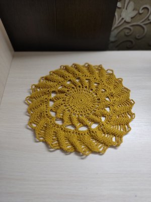 Салфетка Фая! крючком.