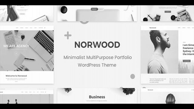 Norwood - Minimalist MultiPurpose Portfolio WordPress Theme | Themeforest Website Templates and смотреть онлайн