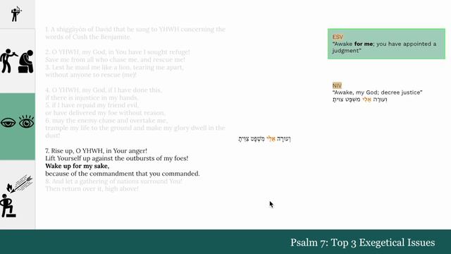 Psalm 7: Exegetical Issues смотреть онлайн