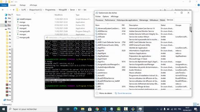 Mongodb Error: couldn't connect to server 127.0.0.1:27017 смотреть онлайн