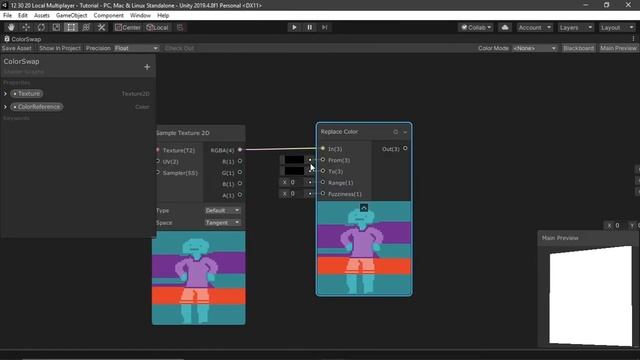 Color Swap Shader Under 4 Minutes - Unity 2D смотреть онлайн