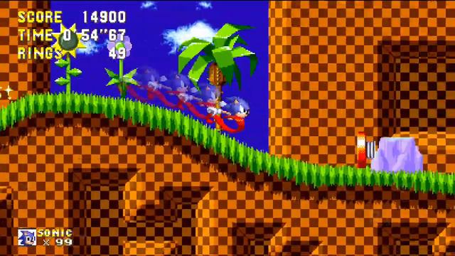 (green hill remake mod) sonic 3 A.I.R android gameplay acto 2 смотреть онлайн