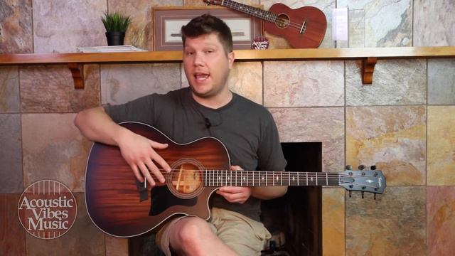 Taylor ★ 324CE Tasmanian Black Wood [Guitar Demo and Review] смотреть онлайн