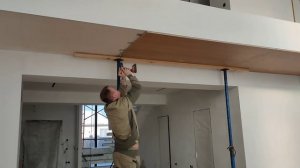 Поклейка шпона на стену! Никто не верил, но мы это сделали. Ну или почти сделали ?