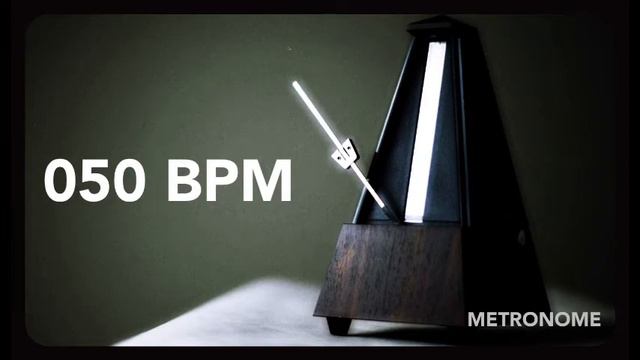Metronome - 50 BPM | Metrônomo смотреть онлайн