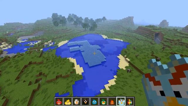 Mods de Minecraft - Angry Birds Mod смотреть онлайн