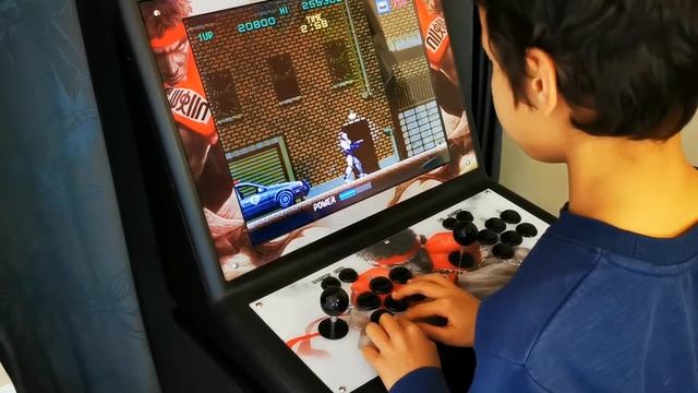 Arcade Cabinet 2-up with 19" 4:3 screen and Pandora's Box DX 3000 | Streetfighter and Robocop arcad смотреть онлайн
