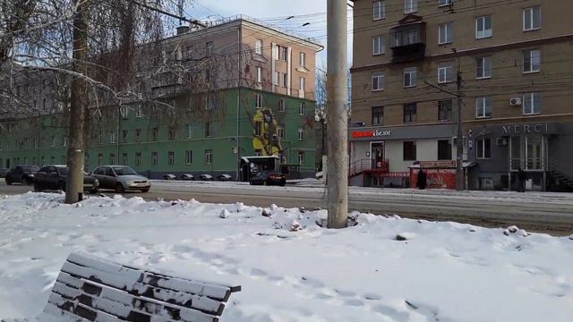Прогулка по Южному бульвару, затем по улице Гагарина до улицы Шота Руставели... смотреть онлайн