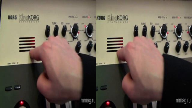mmag.ru: KORG KingKORG Synthesizer @ Musikmesse 2013 3d смотреть онлайн