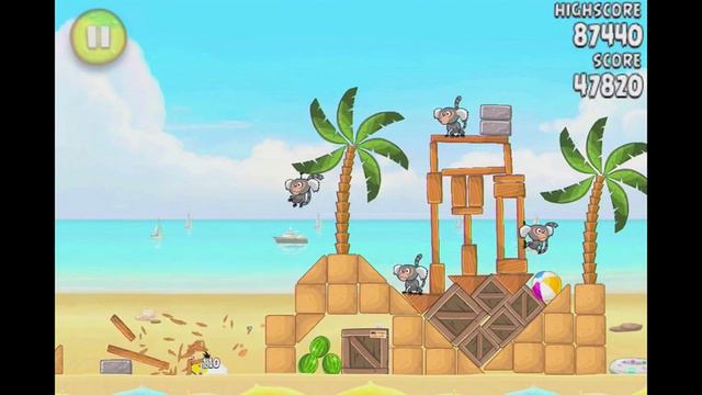 Angry Birds Rio Melon #3 Walkthrough Level 11 (5-11) смотреть онлайн