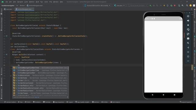 Flutter Bottom Navigation Bar Kullanımı смотреть онлайн