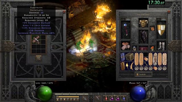 One Hour Loot Challenge Hell Mephisto - Diablo 2: Resurrected смотреть онлайн