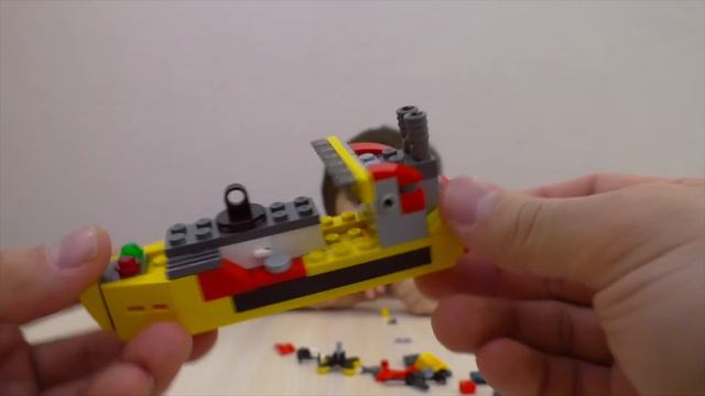 Собираем Лего креатор распаковка вертолет и теплоход Lego creator unpacking cool helicopter and boa смотреть онлайн