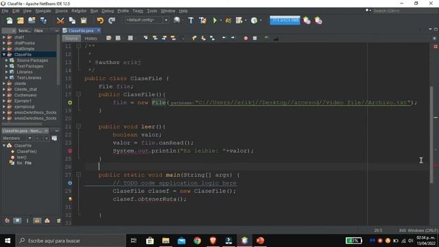 Clase File Introducción | Método canRead() | Java смотреть онлайн