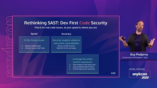 SnykCon Welcome & Keynote - Peter McKay, Guy Podjarny, Aner Mazursky смотреть онлайн