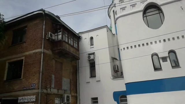 Нижний Новгород. На автобусе по улицам .Июль 2020г смотреть онлайн