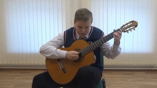 М. Джулиани "Дивертисмент"/УНП обр. В Калинина "Вечер на дворе" смотреть онлайн