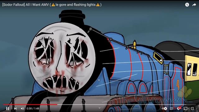 Reacting To Sodor Fallout All I Want AMV | Sodor Fallout Music