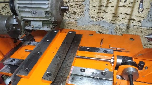 Продольная подача к самодельному станку. смотреть онлайн