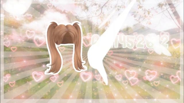 aesthetic roblox brown hair codes for bloxburg (for girls) l SimplyGamerBear смотреть онлайн
