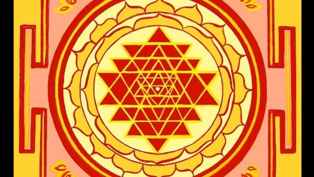 Шри Янтра 108 раз для здоровья и освобождения. Шри Янтра Мантра Благополучия.