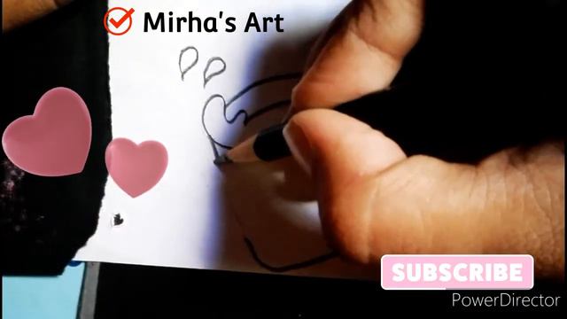 Love cup with Beautiful pencil drawing scenery @TaposhiartsAcademy смотреть онлайн