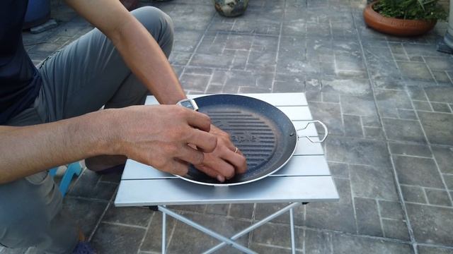 Review chảo nướng Fire Maple. Làm món bò nướng trứng muối. Portable grill pan. смотреть онлайн