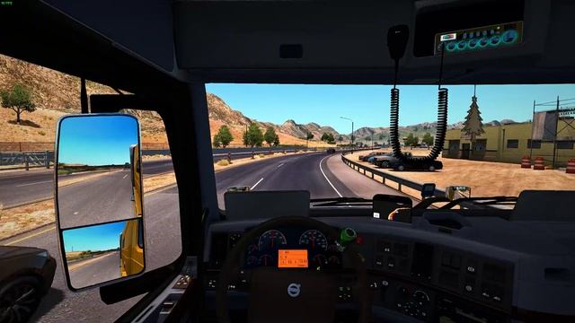 American Truck Simulator - leaving Arizona: from Kingman to Las Vegas (NV) смотреть онлайн