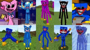 Моды на все виды ХАГГИ ВАГГИ POPPY PLAYTIME в МАЙНКРАФТ ! HUGGY WUGGY MOD MINECRAFT
