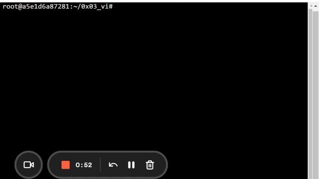 Undoing the what you just did in VI Ubuntu shellUser Containers webterm смотреть онлайн